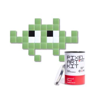 kb2063lot-pak082gm-kit-mosaique-pixel-corner-little-alien-vert-clair-16x21-cm