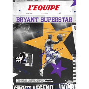 kb1872plakequigbryan-cadre-photo-plakat-l-equipe-bryant-noir-jaune-50x70-cm
