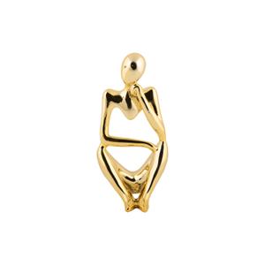 pt4020gd-figurine-present-time-imagine-gold-plated-10x23-5-cm