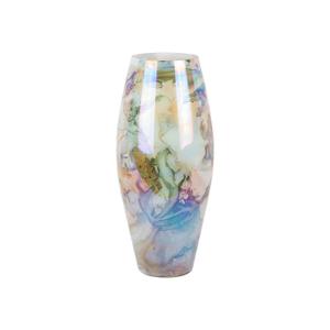 pt4211gr-vase-present-time-melange-cone-jungle-green-16x36x16-cm