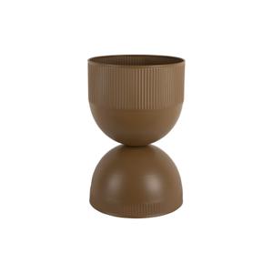 pt4362br-pot-de-fleurs-moyen-present-time-tonar-mocha-brown-39x25-5-cm