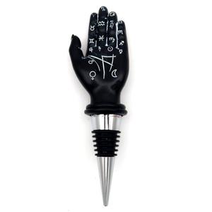 mant07-bouchon-de-bouteille-main-mantra-paume-de-main-tarot-puckator-noir-blanc-8x4-5x2-5-cm