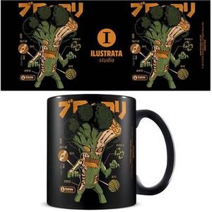 62ilu010-mug-enfant-pyramid-ilustrata-broccozilla-xray-noir-9x10x12-cm