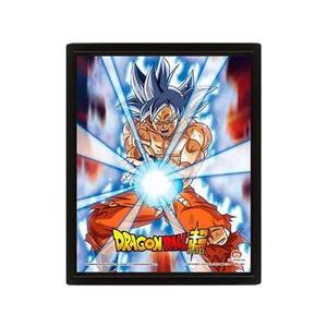 641dra003-cadre-3d-lenticulaire-pyramid-dragon-ball-super-ultra-instinct-kamehameha-multicolore-20-5x4-5x25-5-cm