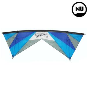 rexprx-gblue-grey-dk-blue-cerf-volant-avec-poignees-et-sac-de-transport-revolution-kites-revolution-reflex-experience-bleu-grey-dark-blue-233-cm
