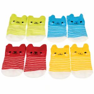 27478-chaussettes-bebe-rex-london-chat-x4-bleu-jaune-rouge-0-6-mois