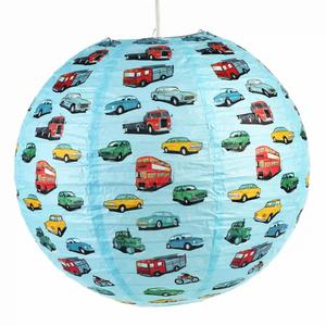 29633-abat-jour-en-papier-rex-london-road-trip-bleu-36-cm