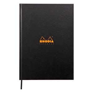 19052c-bloc-notes-brochure-remborde-rigide-192-pages-petits-carreaux-avec-cadre-en-tete-ruban-marque-page-coins-predecoupes-rhodia-rhodiactive-noir-a4