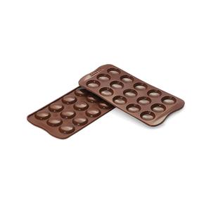 22-121-77-0065-moule-silicone-silikomart-scg21-choco-macaron-brown-24x11x1-8-cm