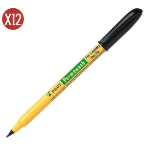 262081-marqueurs-textile-lavable-staedtler-pilot-x12-noir-tu
