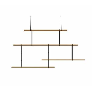 link-2beb-etagere-murale-studio-hausen-link-shelf-set-2-beech-black-140x96x24-cm
