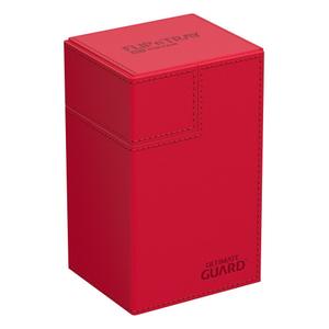 ugd011220-boite-de-rangement-ultimate-guard-flip-n-tray-80-plus-xenoskin-rouge-90x79x144-mm