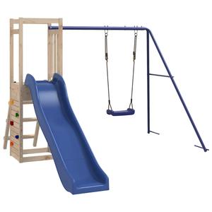 3155924-aire-de-jeux-d-exterieur-bois-de-pin-massif-vidaxl-beige-bleue-237x236x169-cm