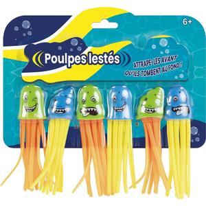 a2200891-jeux-d-eau-poulpes-lestes-wdk-partner-x6-vert-jaune-orange-bleu-20x3x23-3-cm