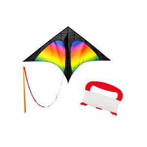 ws1166-cerf-volant-wolkensturmer-delta-rainbow-noir-multicolore-100x155-cm