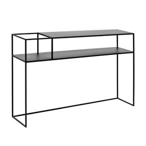 tb007senskonfl-120-25-l-9005-console-metal-ynot-design-senso-flower-black-120x25x75-cm